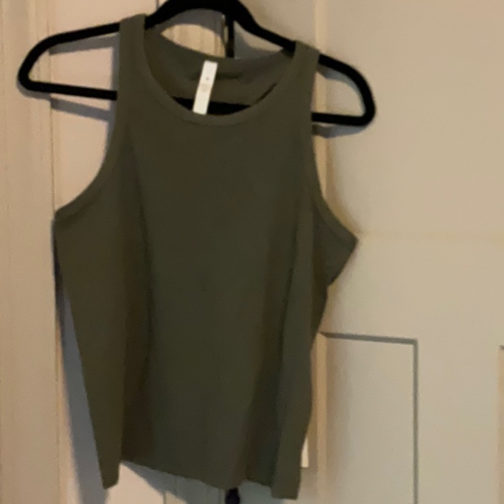 Olive Green Lululemon Align Racerback Size 14